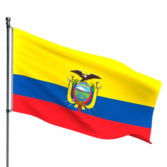 Ecuador Flag – Outdoor and Indoor Nylon Ecuador Flag for Display