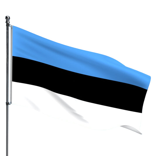 Estonia Flag – Outdoor and Indoor Nylon Estonia Flag for Display