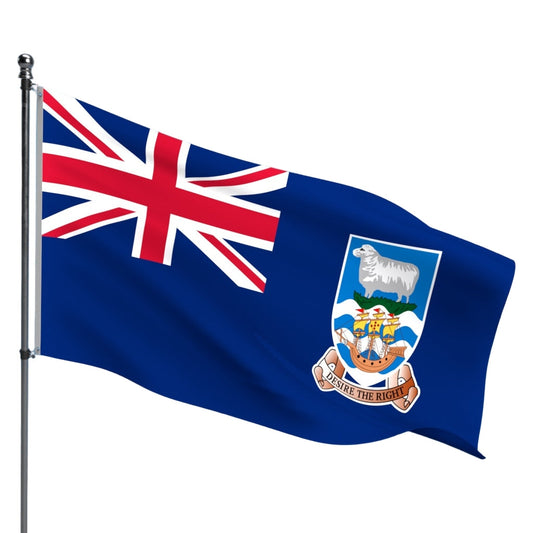 Falkland Islands Flag – Outdoor and Indoor Nylon Falkland Islands Flag for Display