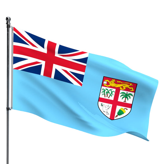 Fiji Flag – Outdoor and Indoor Nylon Fiji Flag for Display