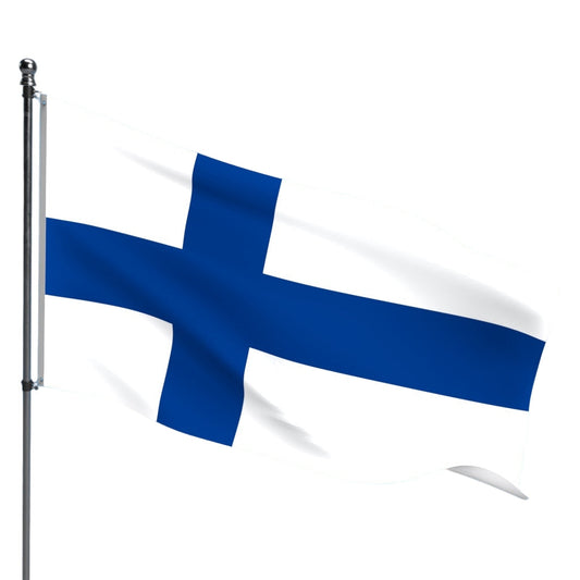 Finland Flag – Outdoor and Indoor Nylon Finland Flag for Display