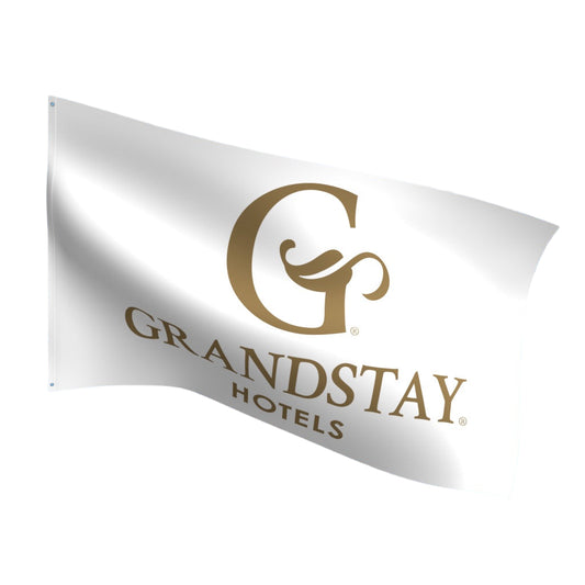 Grandstay Hotel Flag – Durable Outdoor Flag Made in the USA