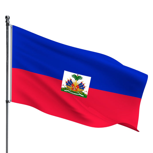 Haiti Flag – Outdoor and Indoor Nylon Haiti Flag for Display