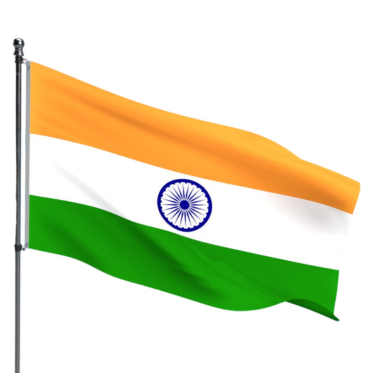 India Flag – Outdoor and Indoor Nylon India Flag for Display