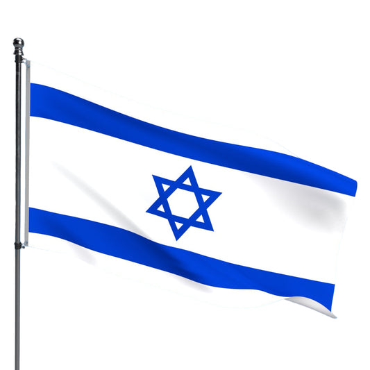 Israel Flag – Outdoor and Indoor Nylon Israel Flag for Display