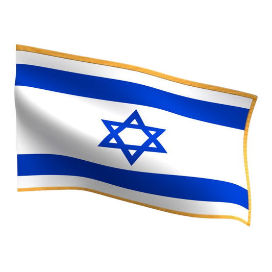 israel-zion-indoor-flag-pole-hem-sleeve-fringe