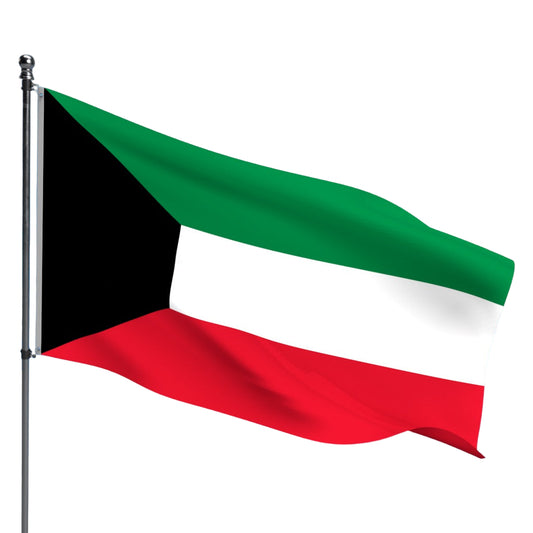 Kuwait Flag – Outdoor and Indoor Nylon Kuwait Flag for Display