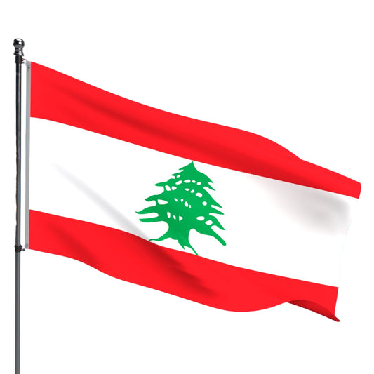 Lebanon Flag – Outdoor and Indoor Nylon Lebanon Flag for Display