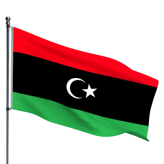Libya Flag – Outdoor and Indoor Nylon Libya Flag for Display