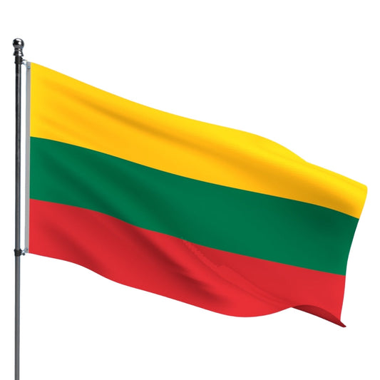 Lithuania Flag – Outdoor and Indoor Nylon Lithuania Flag for Display