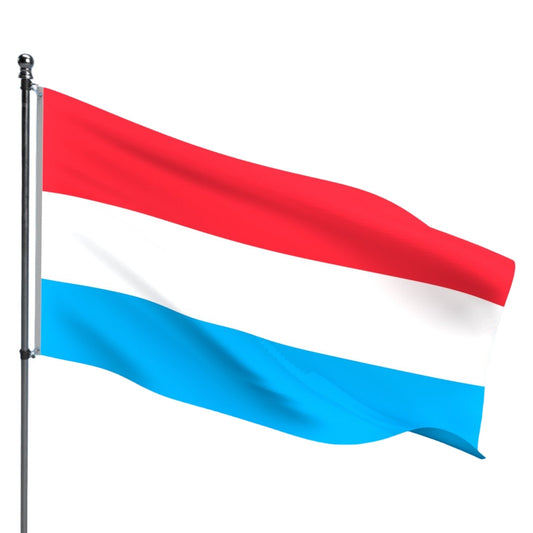 Luxembourg Flag – Outdoor and Indoor Nylon Luxembourg Flag for Display