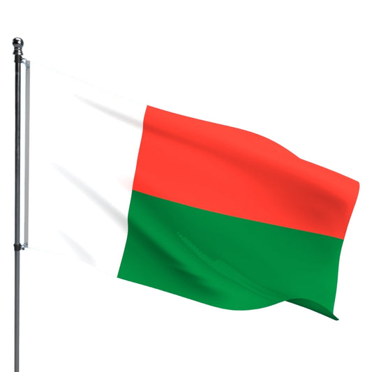 Madagascar Flag – Outdoor and Indoor Nylon Madagascar Flag for Display