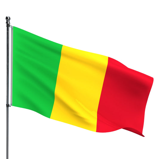 Mali Flag – Outdoor and Indoor Nylon Mali Flag for Display