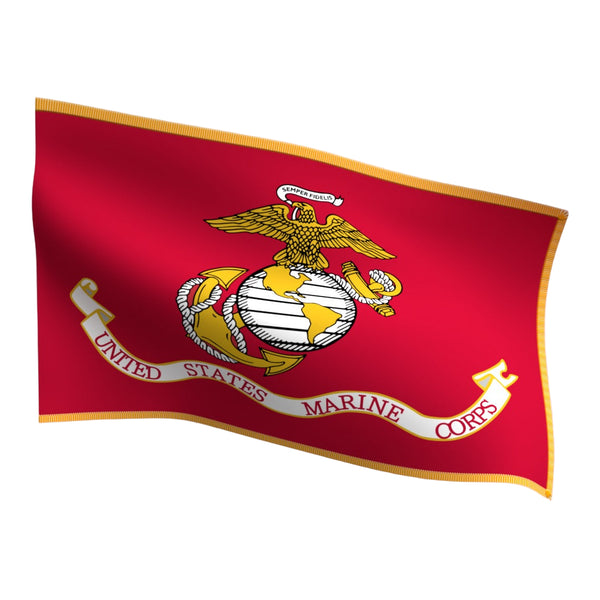Marine Corps with gold Fringe