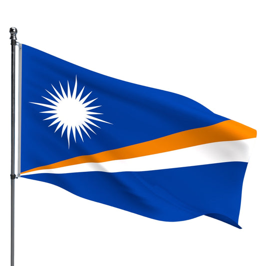Marshall Islands Flag – Outdoor and Indoor Nylon Marshall Islands Flag for Display