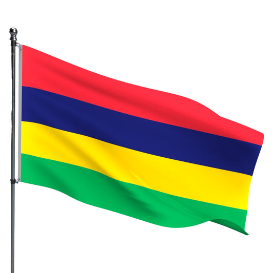 Mauritius Flag – Outdoor and Indoor Nylon Mauritius Flag for Display