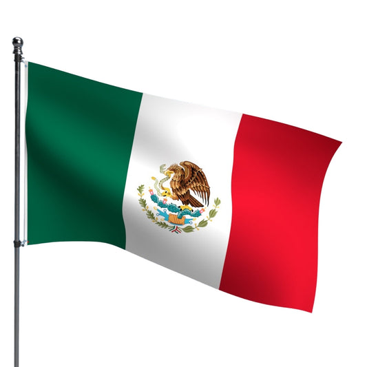 Mexico Flag – Outdoor and Indoor Nylon Mexico Flag for Display