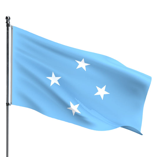 Micronesia Flag – Outdoor and Indoor Nylon Micronesia Flag for Display