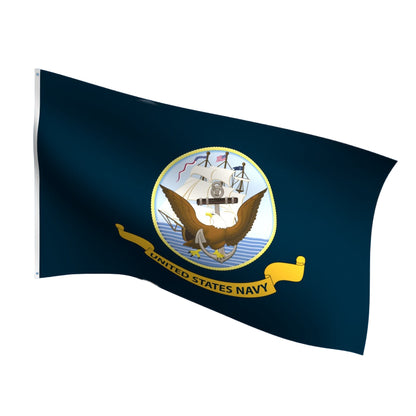Navy Nylon Flag