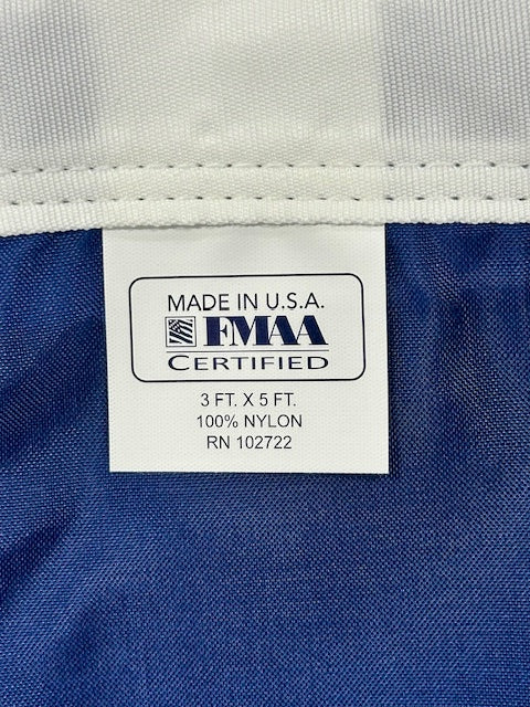 Navy Nylon Flag