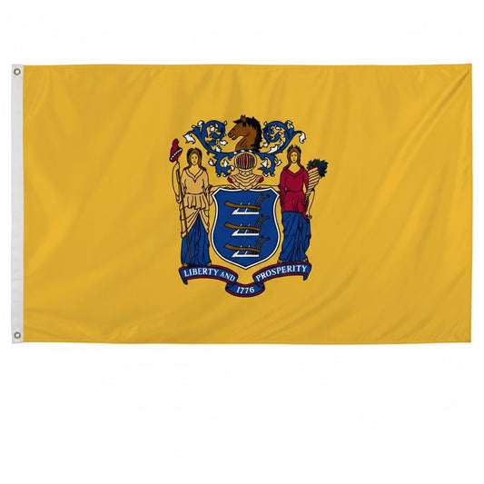 New Jersey Polyester State Flag