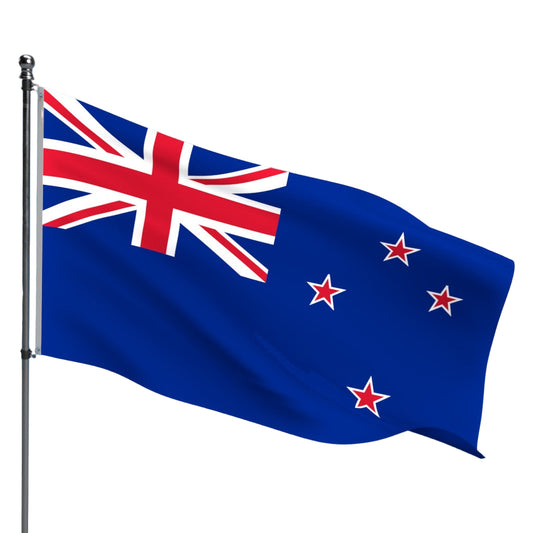 New Zealand Flag – Outdoor and Indoor Nylon New Zealand Flag for Display
