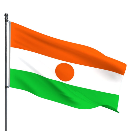 Niger Flag – Outdoor and Indoor Nylon Niger Flag for Display