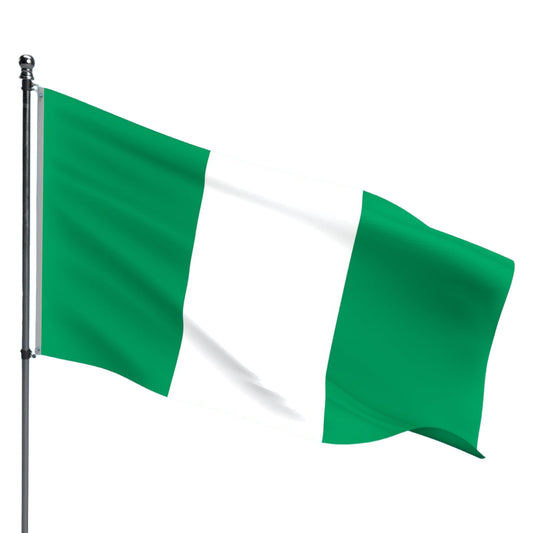 Nigeria Flag – Outdoor and Indoor Nylon Nigeria Flag for Display