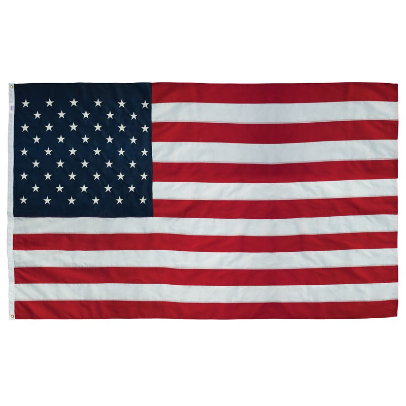 Nylon American flag with stars and stripes 