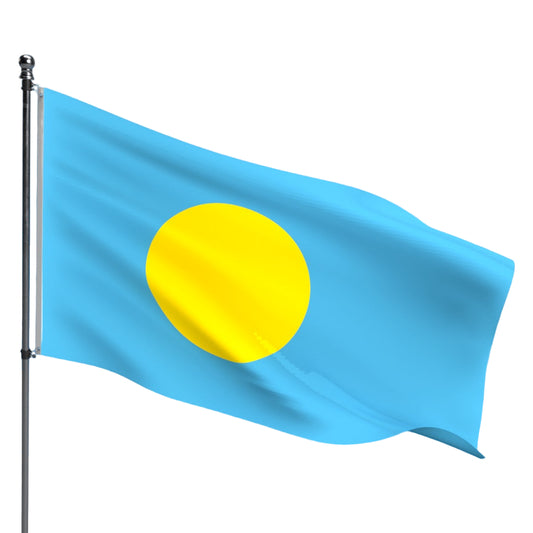 Palau Flag – Outdoor and Indoor Nylon Palau Flag for Display