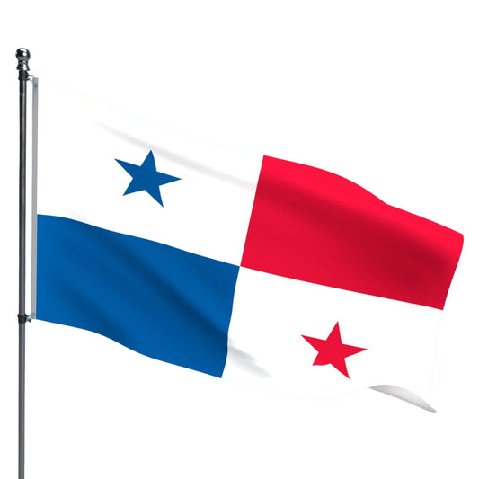 Panama Flag – Outdoor and Indoor Nylon Panama Flag for Display