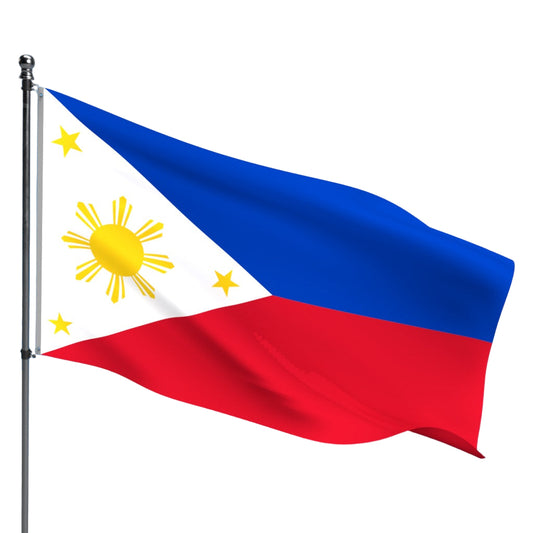 Philippines Flag – Outdoor and Indoor Nylon Philippines Flag for Display