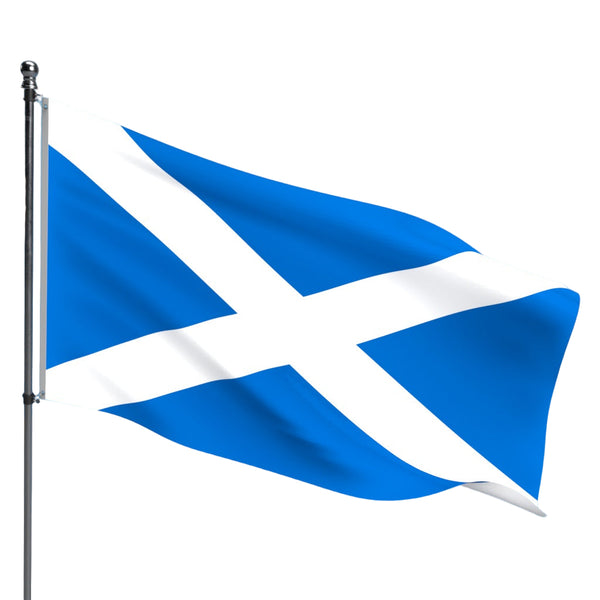 Scotland (St. Andrew’s) Flag – Outdoor and Indoor Nylon Scotland (St. Andrew’s) Flag for Display