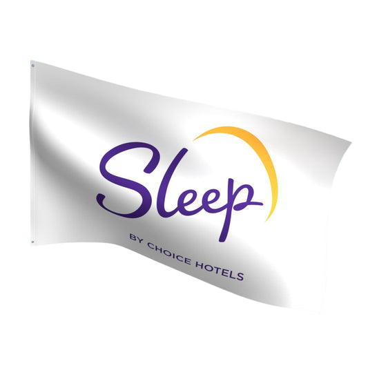 Sleep Inn Nylon Flag – Durable Outdoor Flag Made in the USA