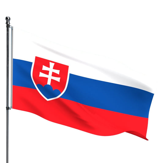 Slovakia Flag – Outdoor and Indoor Nylon Slovakia Flag for Display