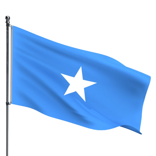 Somalia Flag – Outdoor and Indoor Nylon Somalia Flag for Display