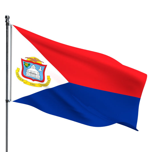 St. Maarten Flag – Outdoor and Indoor Nylon St. Maarten Flag for Display
