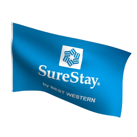 Surestay Hotel Flag – Durable Outdoor Flag Made in the USA
