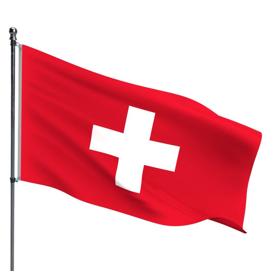 Switzerland Flag – Outdoor and Indoor Nylon Switzerland Flag for Display