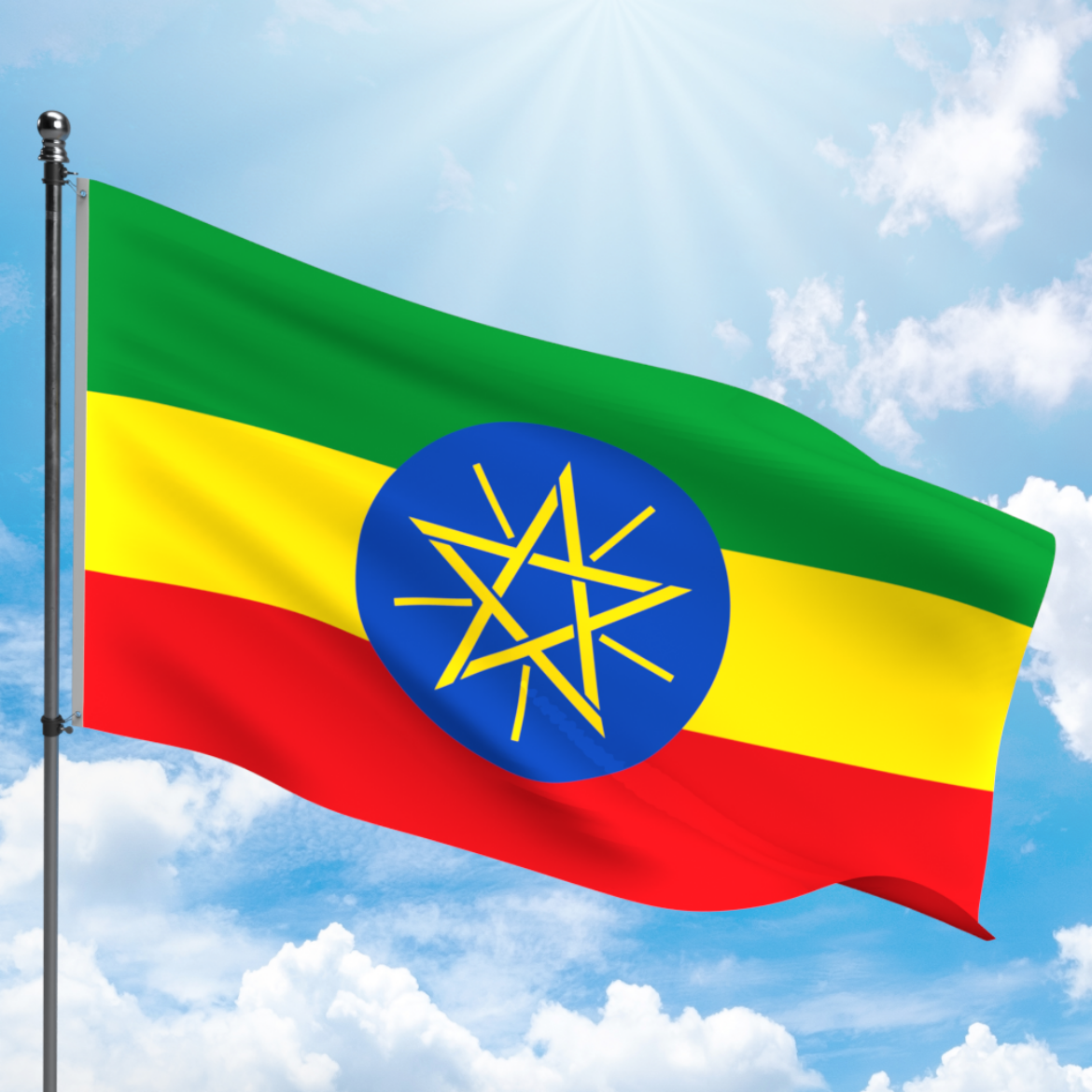 Picture of ETHIOPIA FLAG