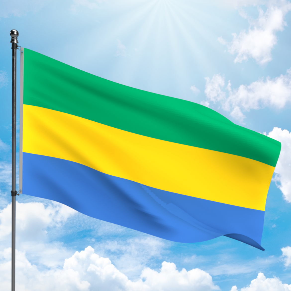 Picture of GABON FLAG