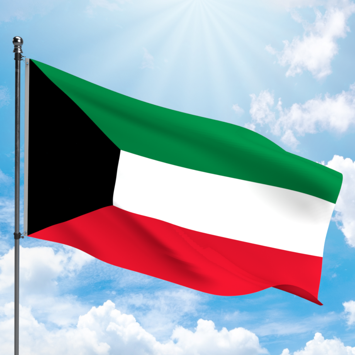 Picture of KUWAIT FLAG