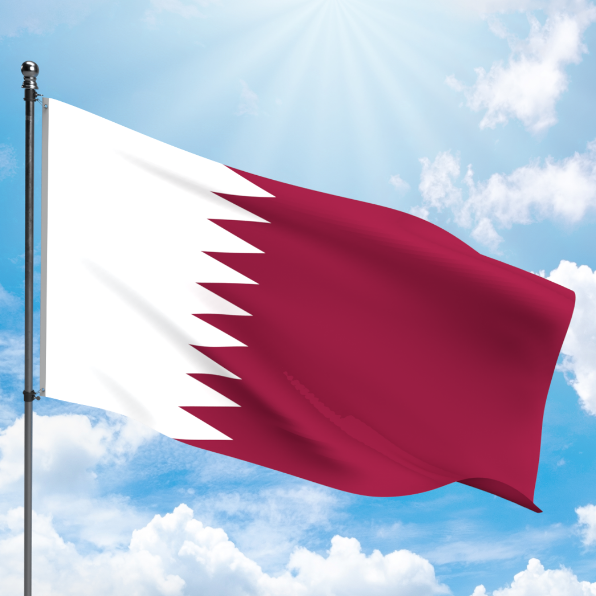 Picture of QATAR FLAG