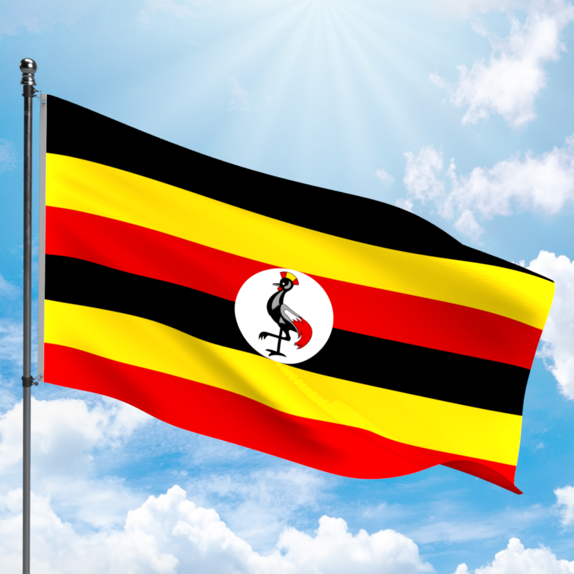 Picture of UGANDA FLAG