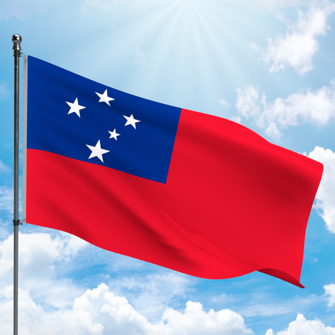Picture of WESTERN SAMOA FLAG