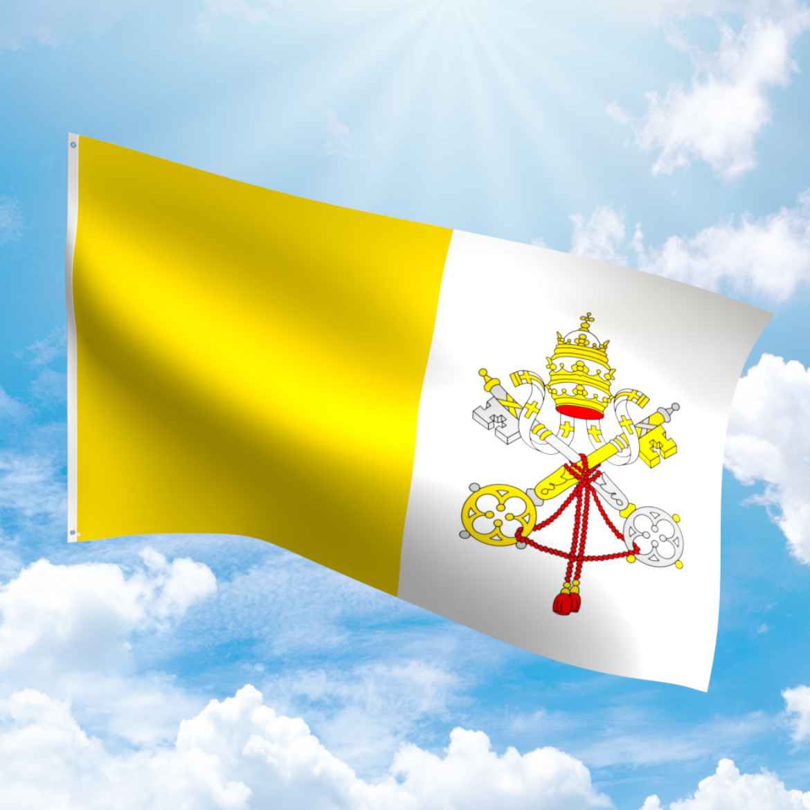 Picture of Papal Nylon Flag