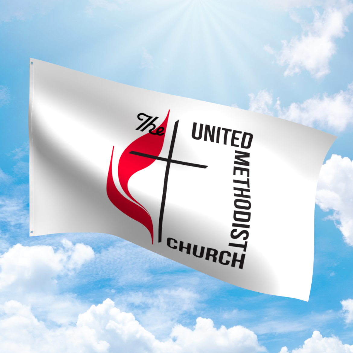 Picture of Methodist Nylon Flag