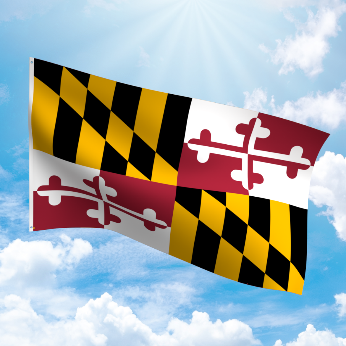 Picture of MARYLAND NYLON FLAG