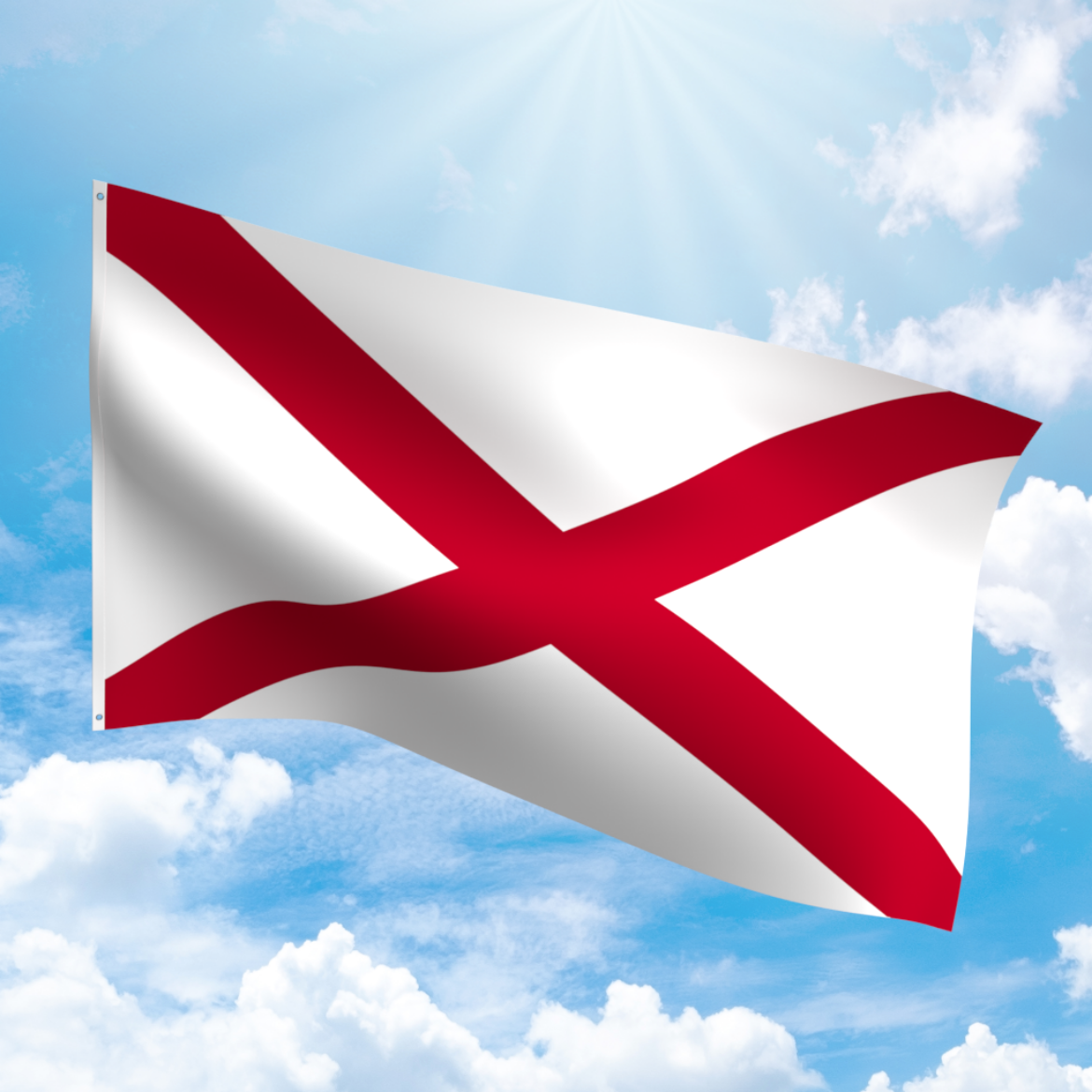 Picture of ALABAMA POLYESTER FLAG