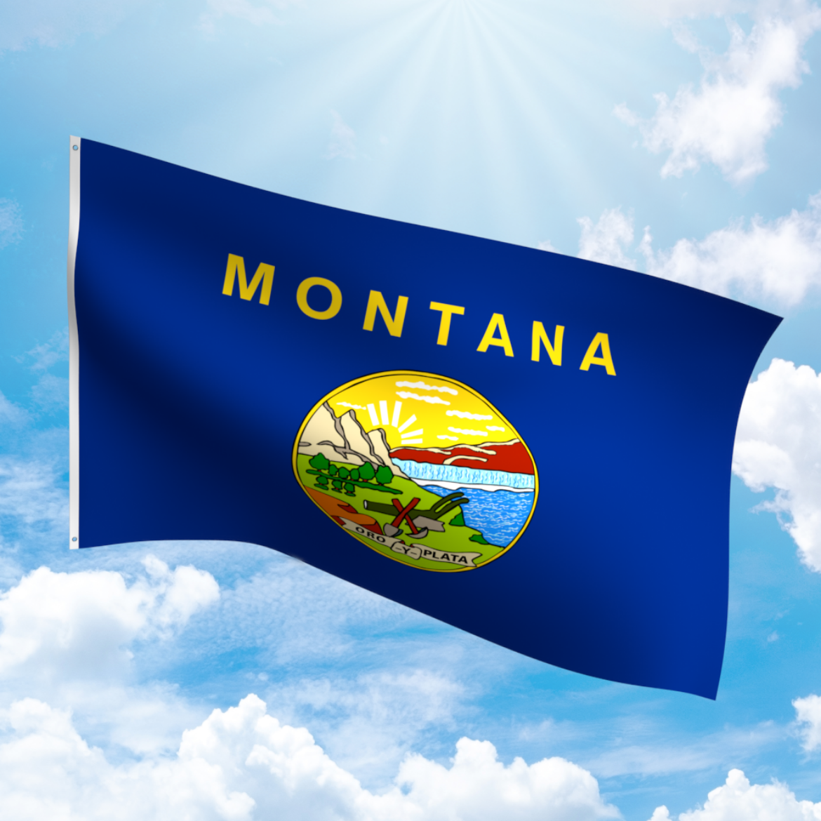 Picture of MONTANA POLYESTER FLAG